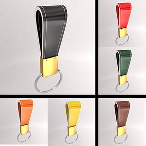 keychain color 3d model