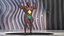Champion Afro American Bodybuilder Man Rigged for Maya