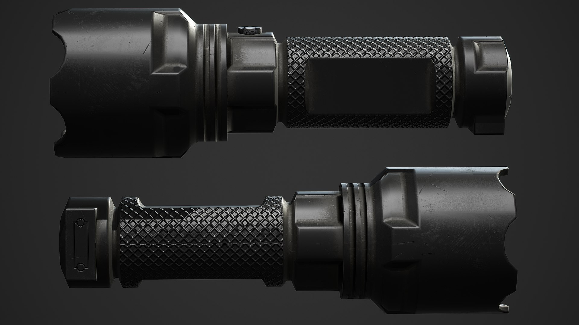 3D Realistic Flashlight - PBR Low Poly - TurboSquid 2033466
