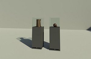 Museum Sculpture Base 3D model