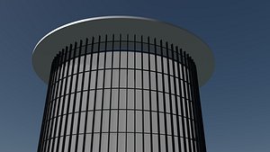 3D Building facade in concept 2404 model