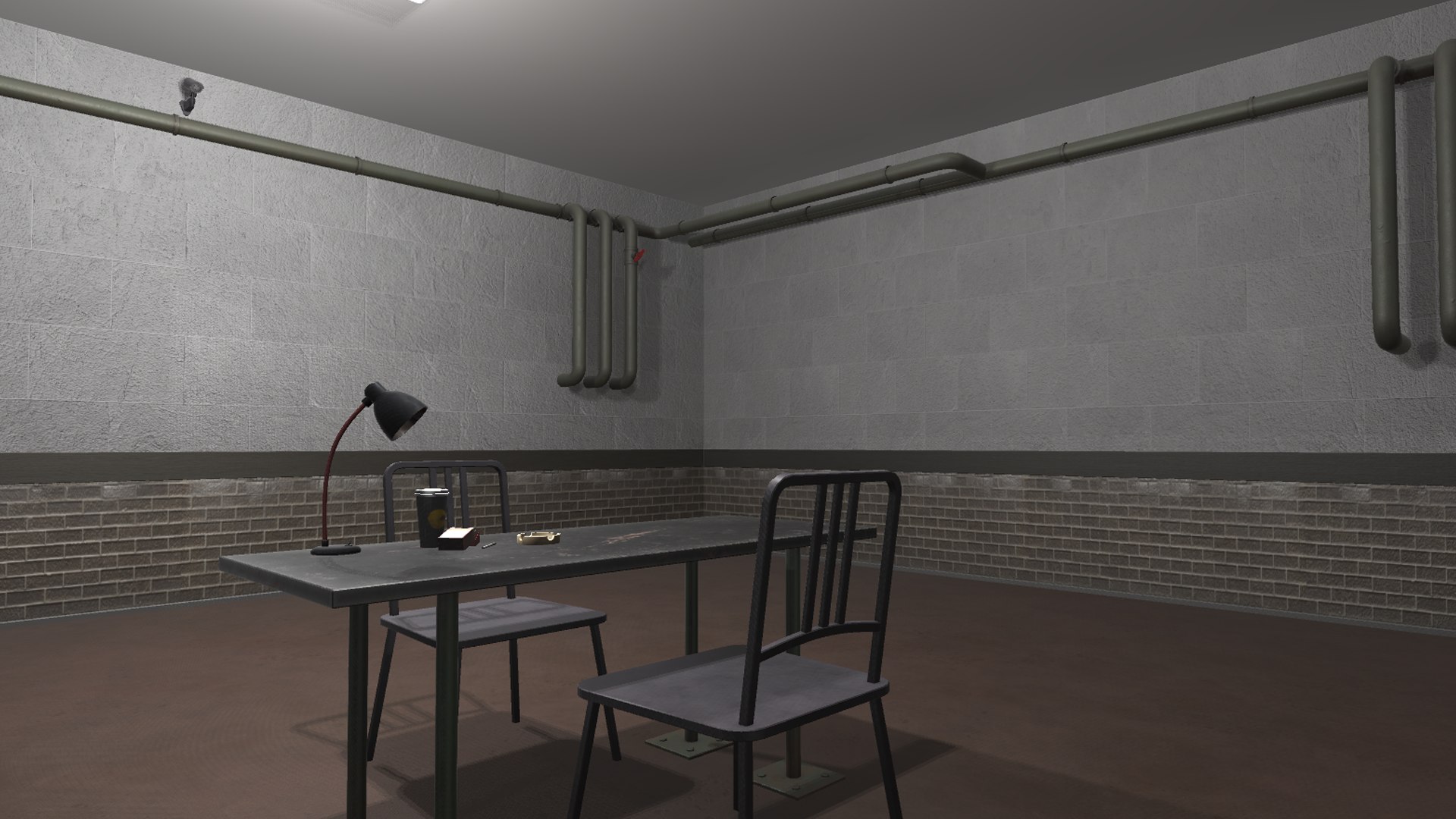 Vr Interrogation Room - 3D Model - TurboSquid 1427250