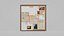 Compact Square Corkboard Trio - Customizable Pin Board Set