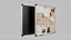 Compact Square Corkboard Trio - Customizable Pin Board Set