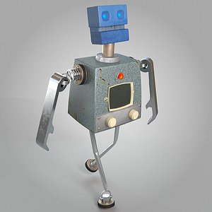 v-ray rigged biped 3d model