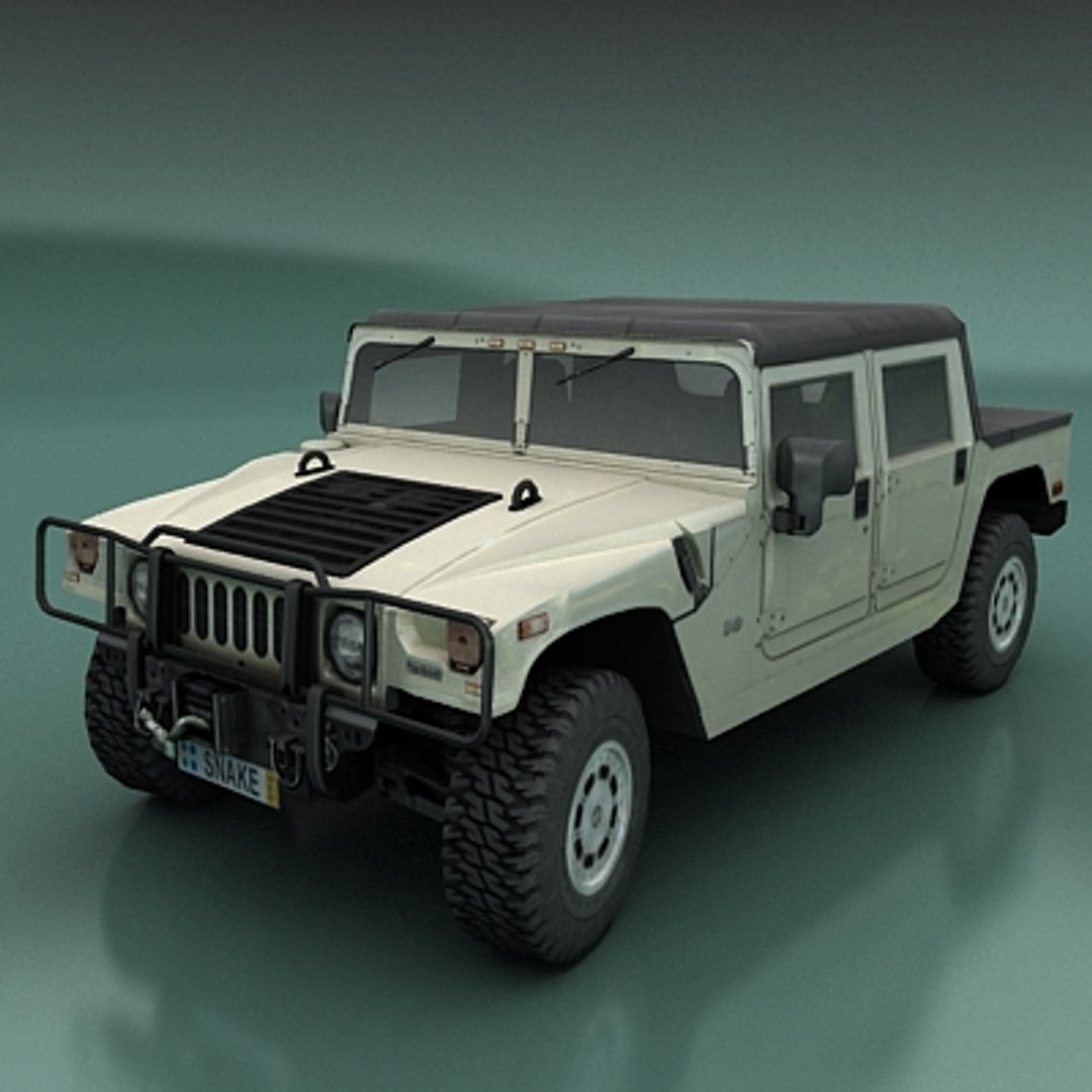 3d Vehicle H1 Model