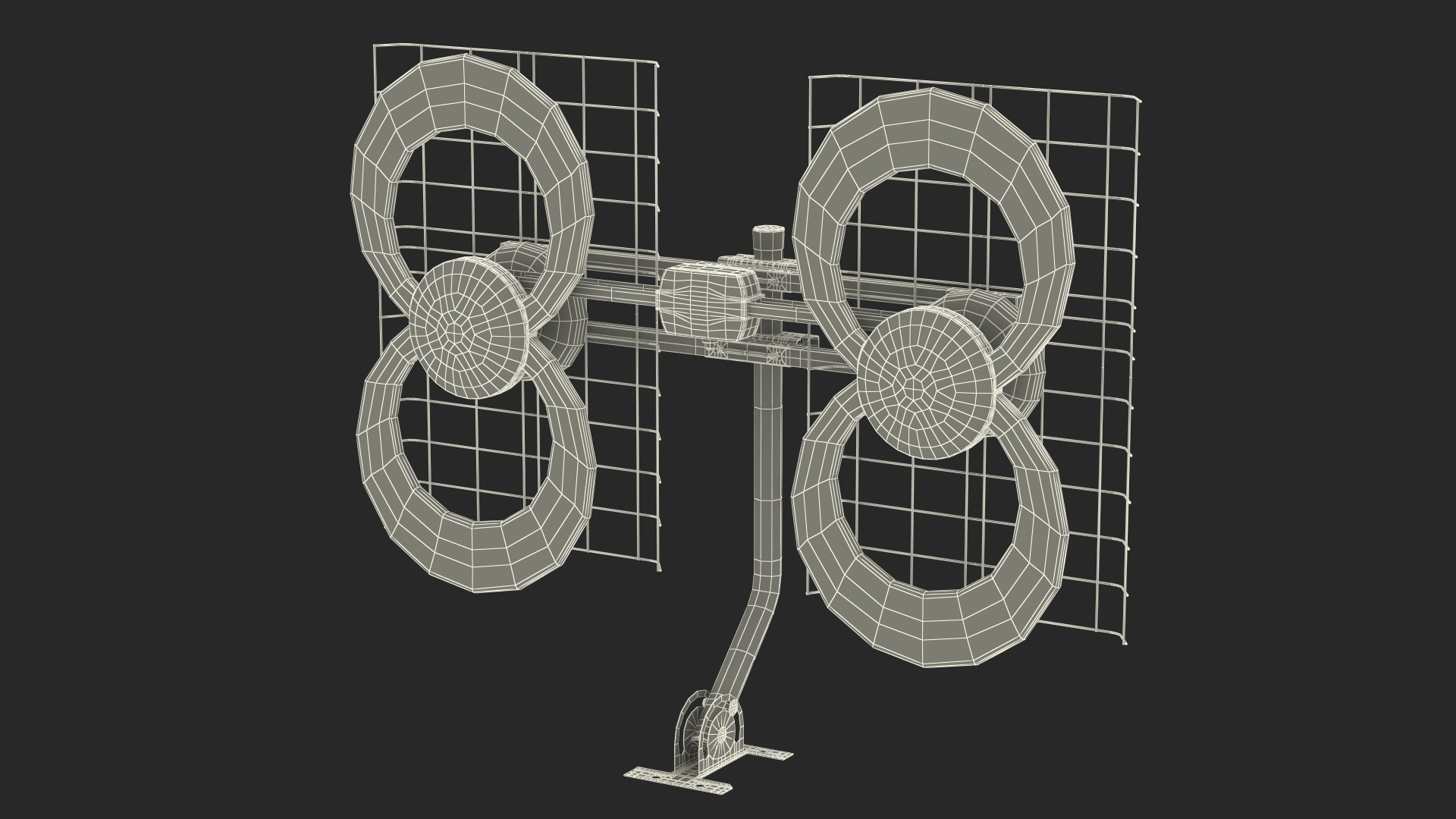 Antennas Direct Clearstream 4 TV Antenna 3D model TurboSquid 1772274