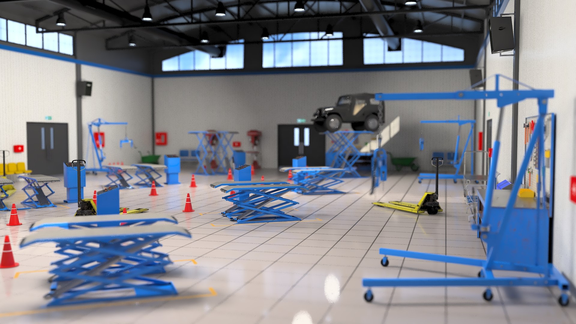 Car Service Model - TurboSquid 2226987