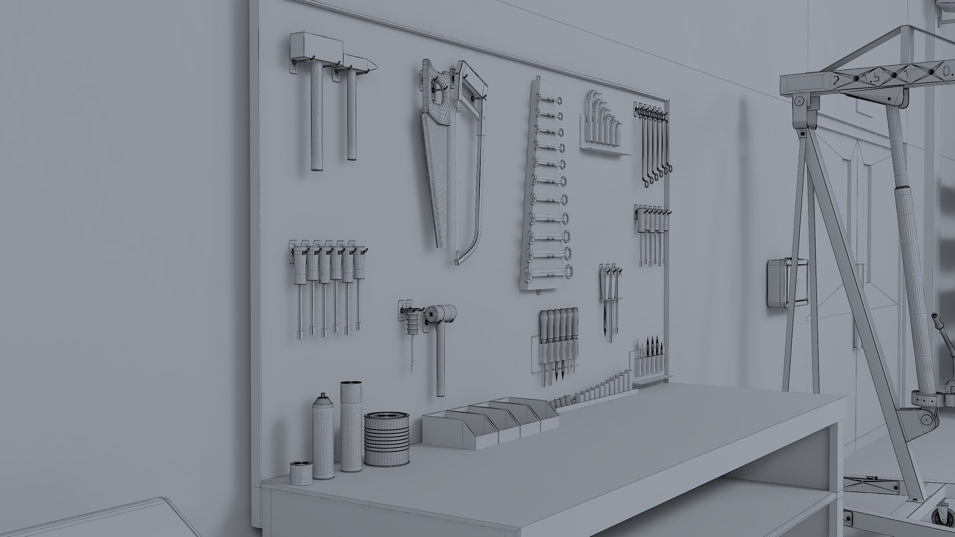 Car Service Model - TurboSquid 2226987