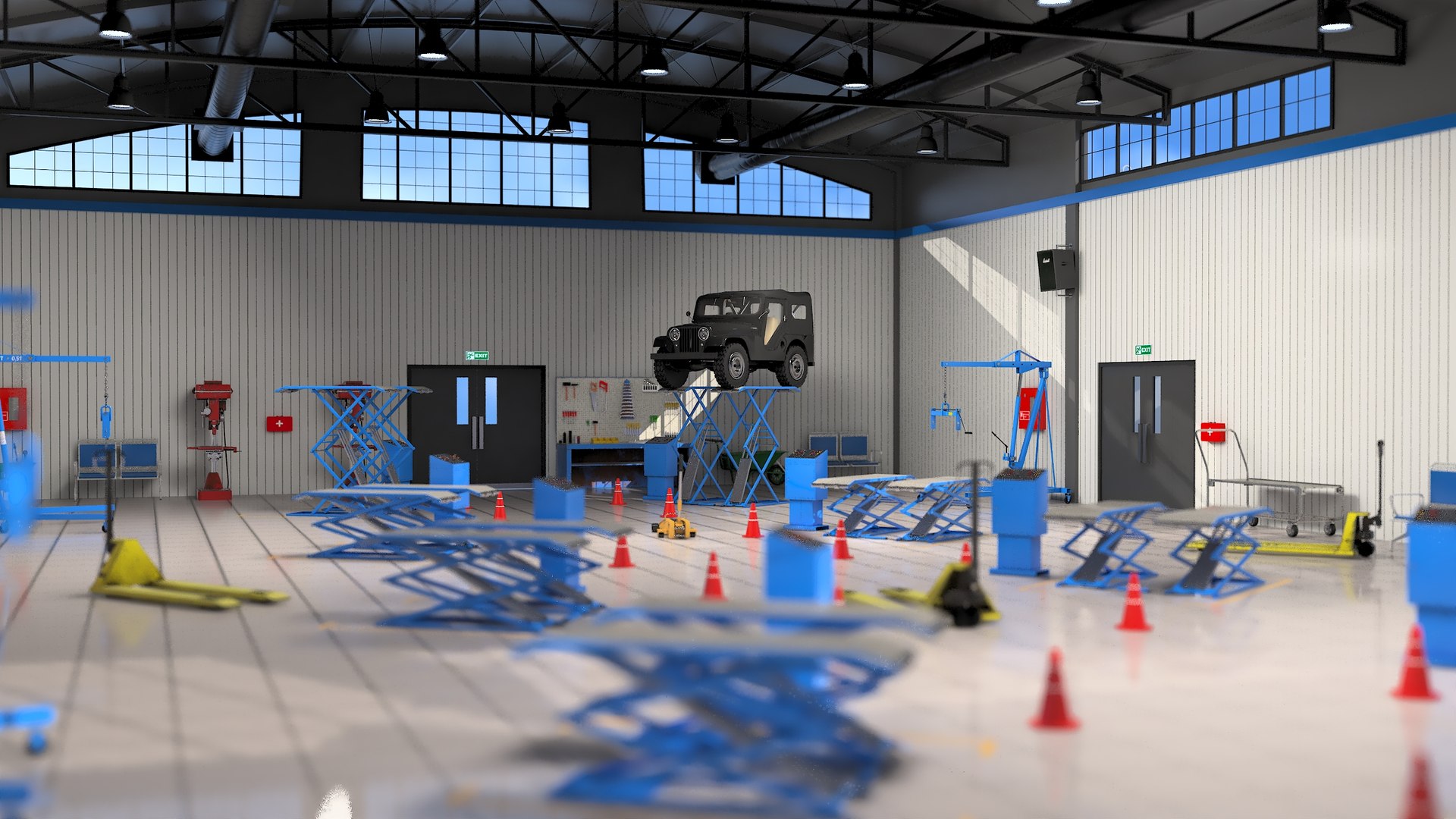 Car Service Model - TurboSquid 2226987