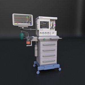 3D Anaesthetic Machine model