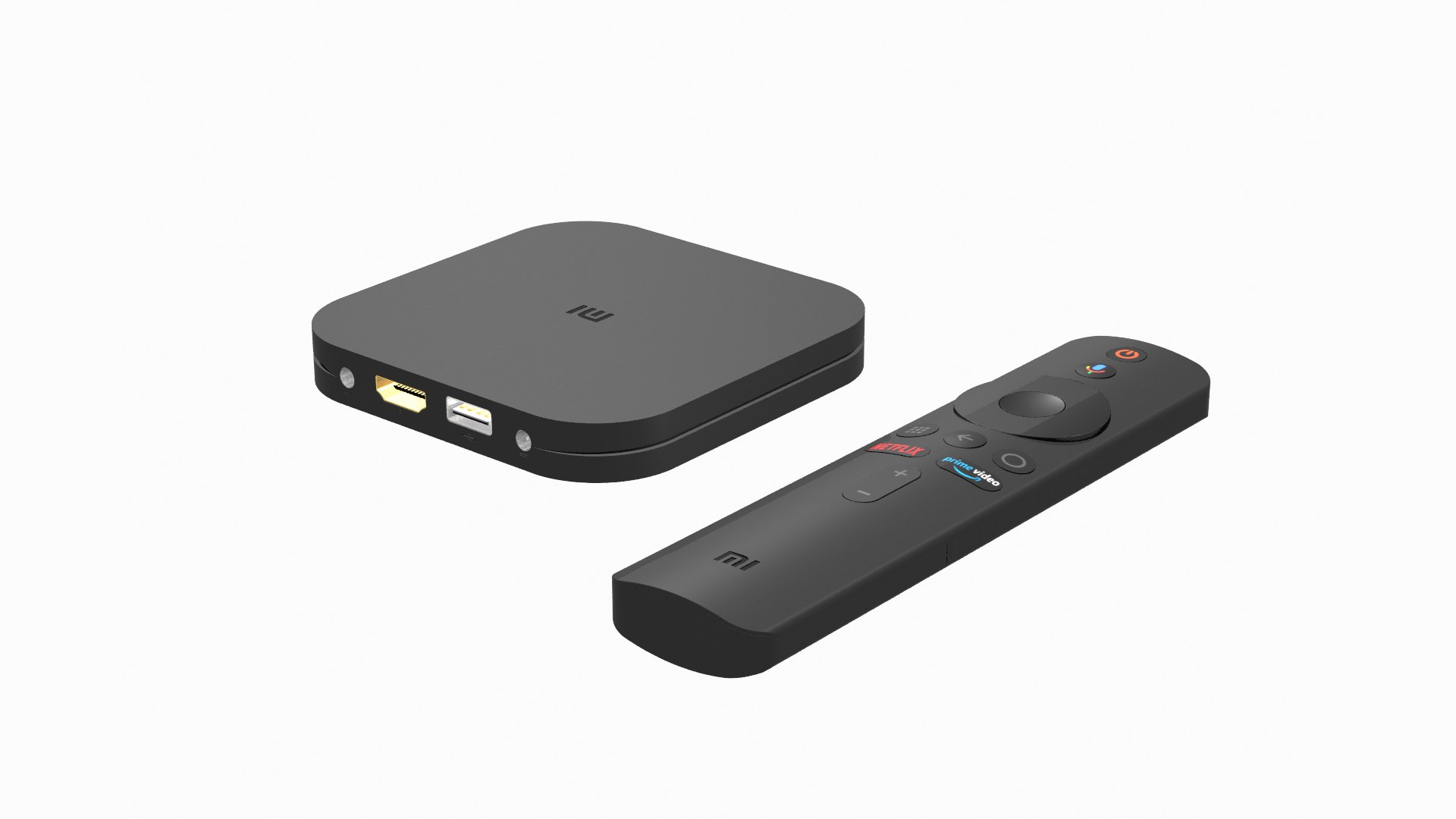 小米盒子 4k3d模型