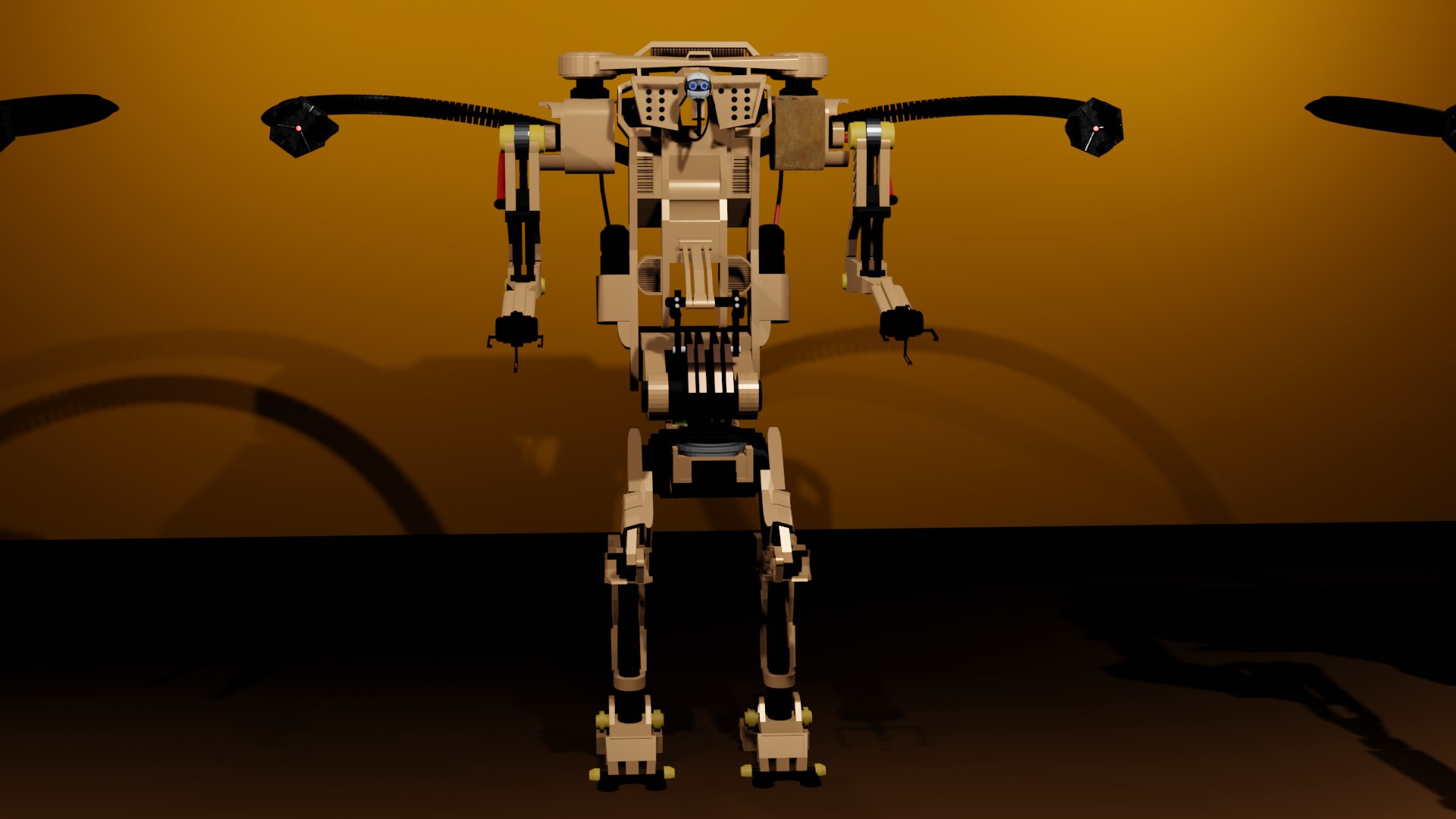 Mecha Robot 3D Model - TurboSquid 1856932