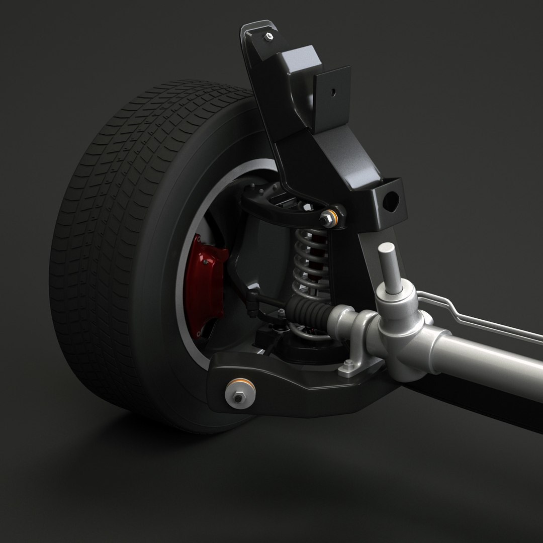 Car Suspension 3d Model