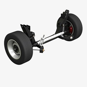 car suspension 3d model