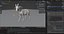 Pelzziege 03 Rigged und Animation in Blender
