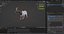 Pelzziege 03 Rigged und Animation in Blender