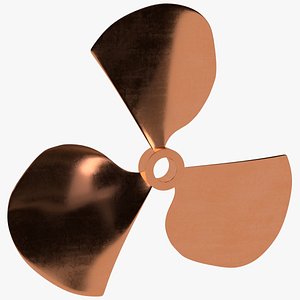 Three blades propeller fan