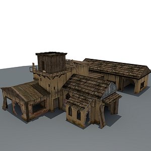 ruined house games obj