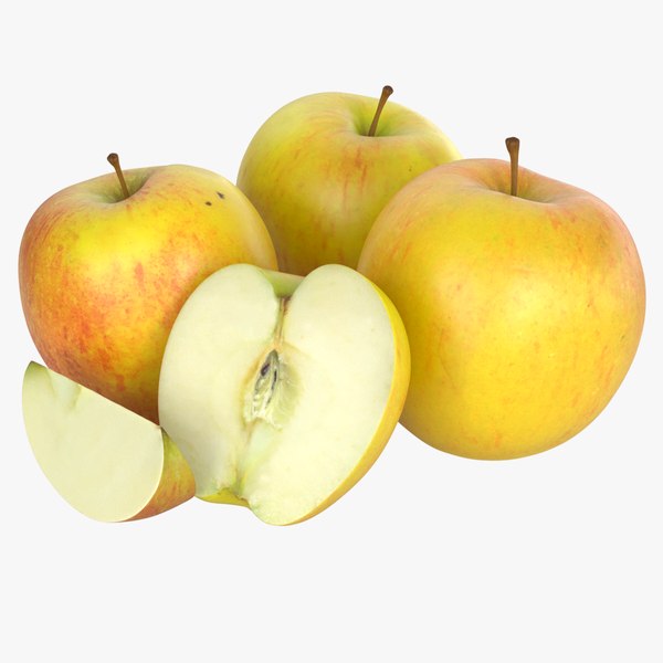 Apple Set 01 3D model