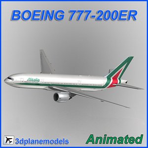 3ds max boeing 777-200er