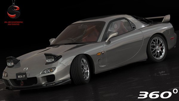 modelo 3d Mazda RX-7 Tipo-A 2002 - TurboSquid 1018396