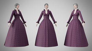 3D Dress 30 Grape model