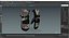 Snow Skiing Mens Waterproof Mittens Camo