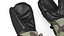 Snow Skiing Mens Waterproof Mittens Camo