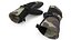 Snow Skiing Mens Waterproof Mittens Camo