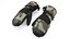 Snow Skiing Mens Waterproof Mittens Camo