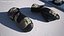 Snow Skiing Mens Waterproof Mittens Camo