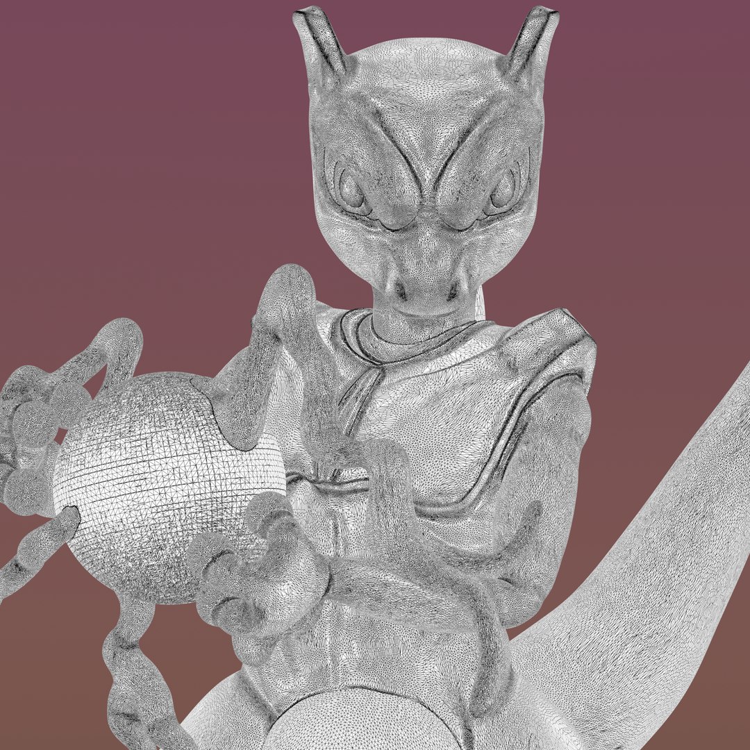 Mewtwo - Pokemon Mewtwo 3D model https://p.turbosquid.com/ts-thumb/gn/lzREmi/4J/wireframe1/png/1649441513/1920x1080/fit_q87/7140836f951e6c67693e8230e08b272f06945f66/wireframe1.jpg
