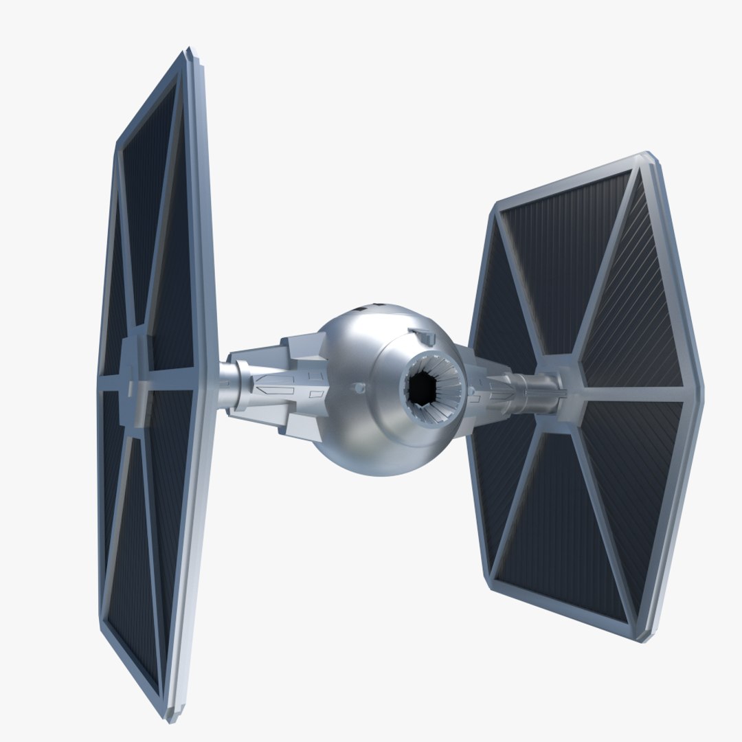 Star Wars Fighter 3d Model