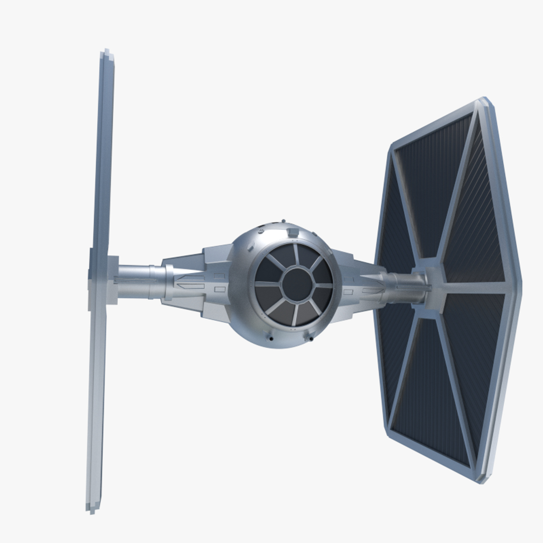 Star Wars Fighter 3d Model