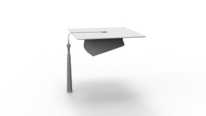 Graduation Cap 3D model