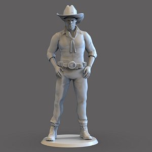 Cowboy Sculpture