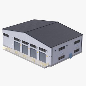 3D Industrial Building