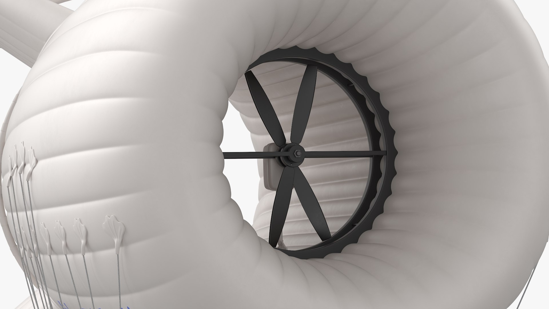 Inflatable Airborne Wind Turbine Model - TurboSquid 2425310