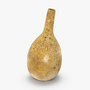 gourd water container calabash 3D model