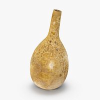 Gourd Water Container Calabash 3D Model