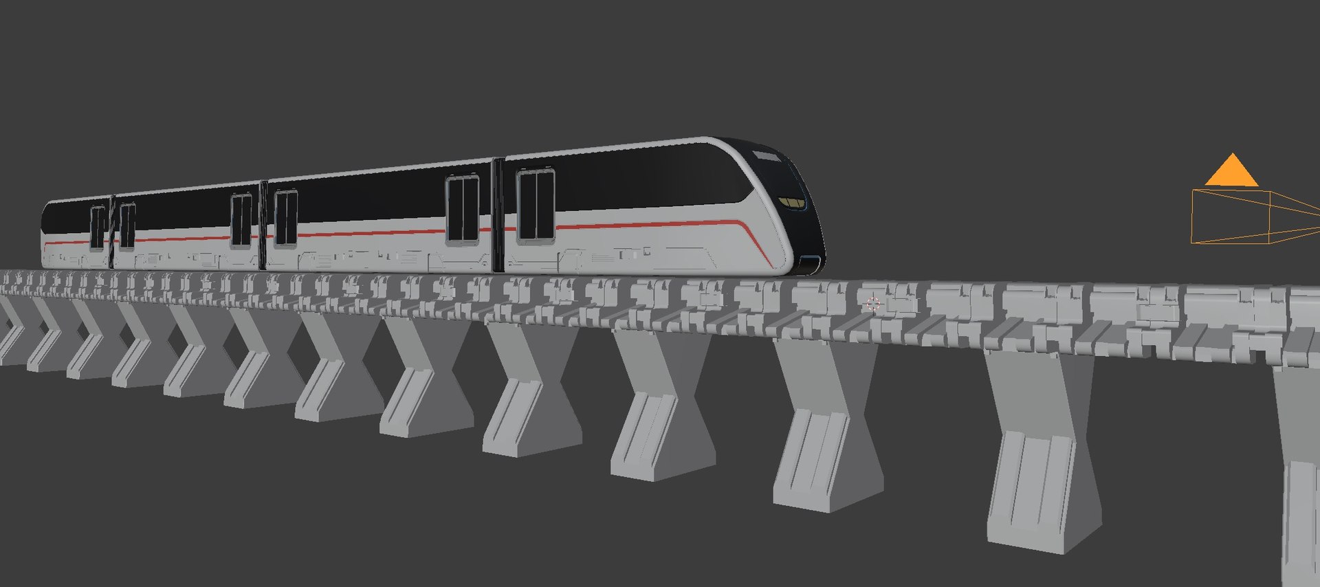 Sci Fi Train VR model - TurboSquid 1718418