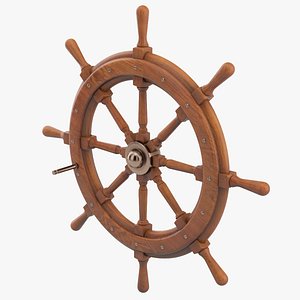 3D model Ship Wheel