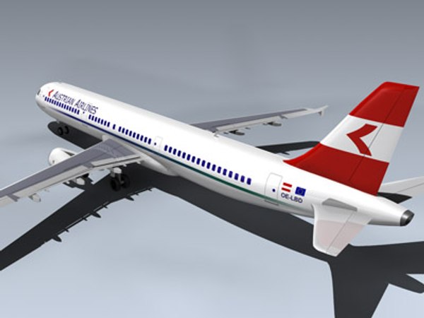 modelo 3d Airbus A321-211 (AUA) - TurboSquid 551641