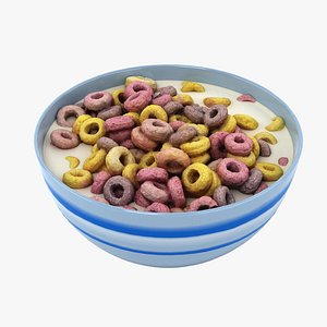 bowl cereals 3D model