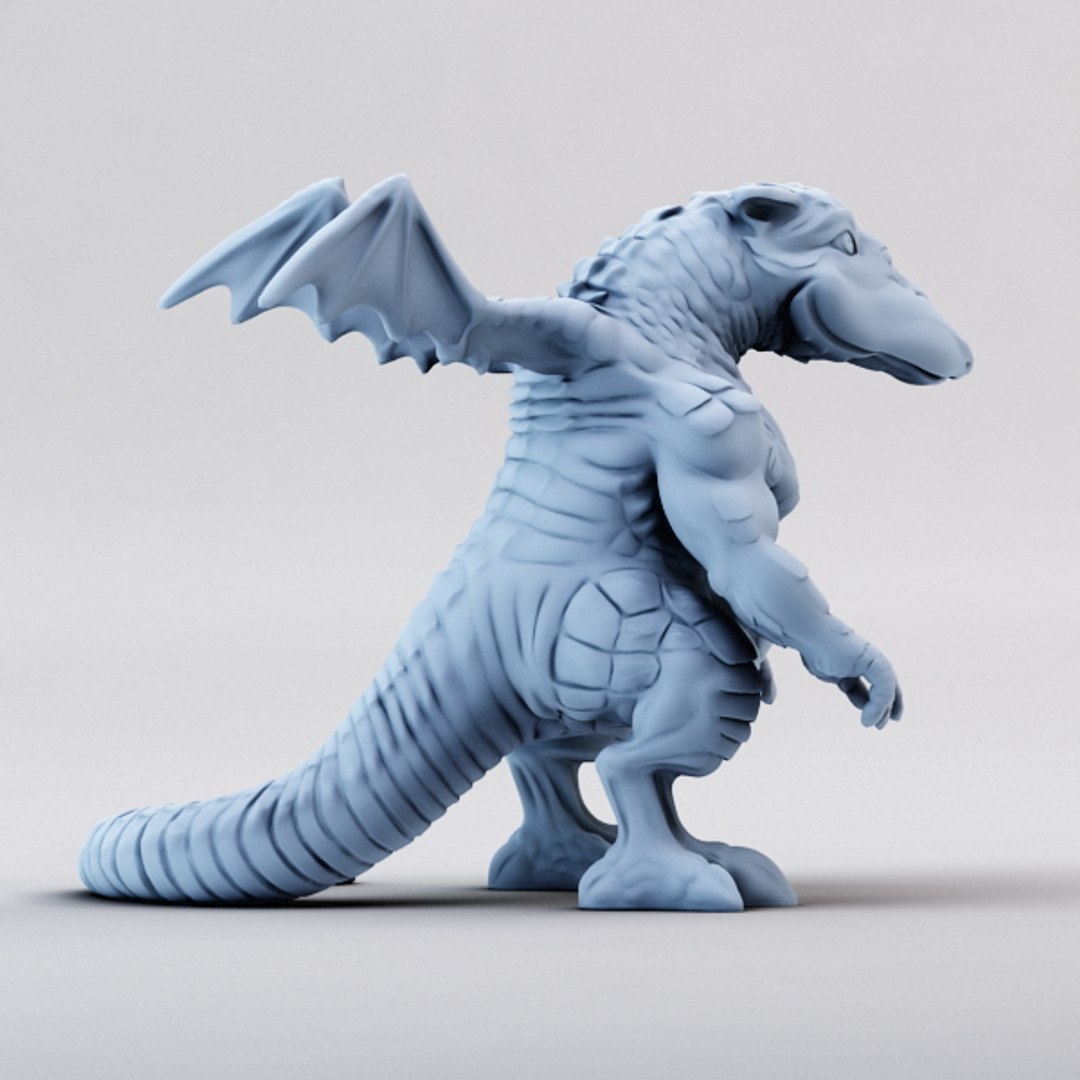 Dragon Printable 3d Obj