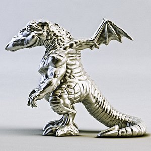 dragon printable 3d obj
