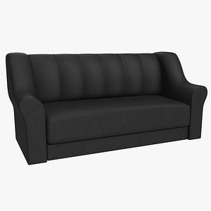 Leather Sofa 3D Model