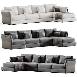 3D GROOVY  New  Extra  Comfort  Modular  Sofa  BY  Lema