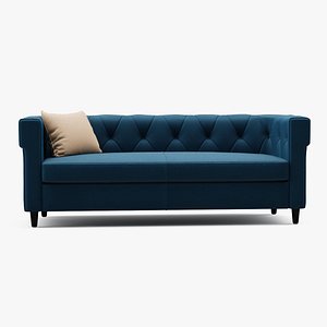 3d chester tufted upholstered sofa